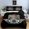 Intricate Hamsa design. Bedding Duvet cover sets Duvet covers Pillowcases gifts (1 * Duvet Cover 2 * Pillowcases, without duvet insert)