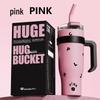 Sanrio Ice Buster Large Capacity Straw Cup - 2025 New Style Jumbo Thermos for Girls