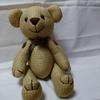 [USED] Handmade Teddy Bear. 30cm Tall. 100% Cotton.