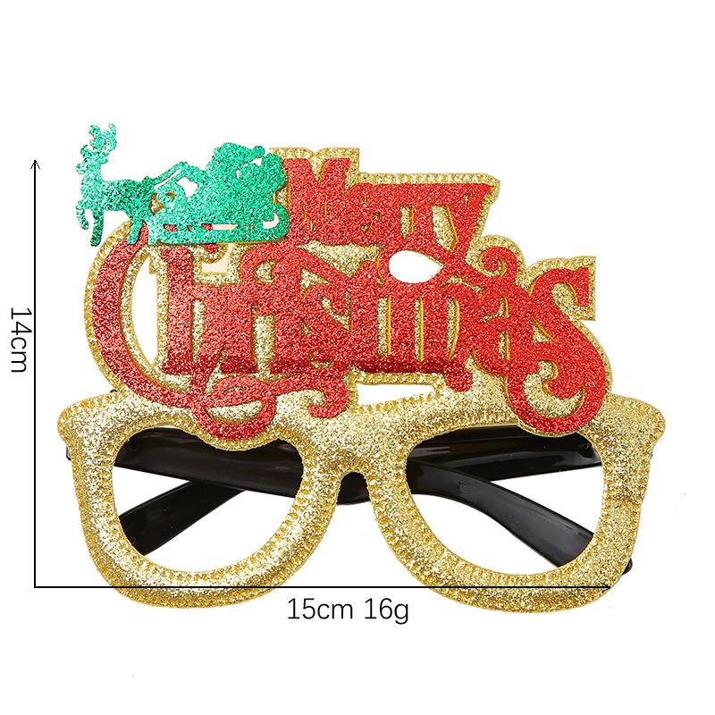 Festive Headband Eyeglass Frames: Christmas, Halloween, Valentine's Day & Party Glasses with Santa Claus Design