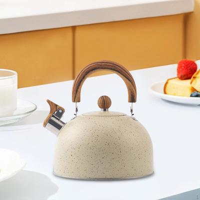 2,8 Liter Flötenkessel für Herd, Tee, Kaffee, Milch, Picknick im Freien,