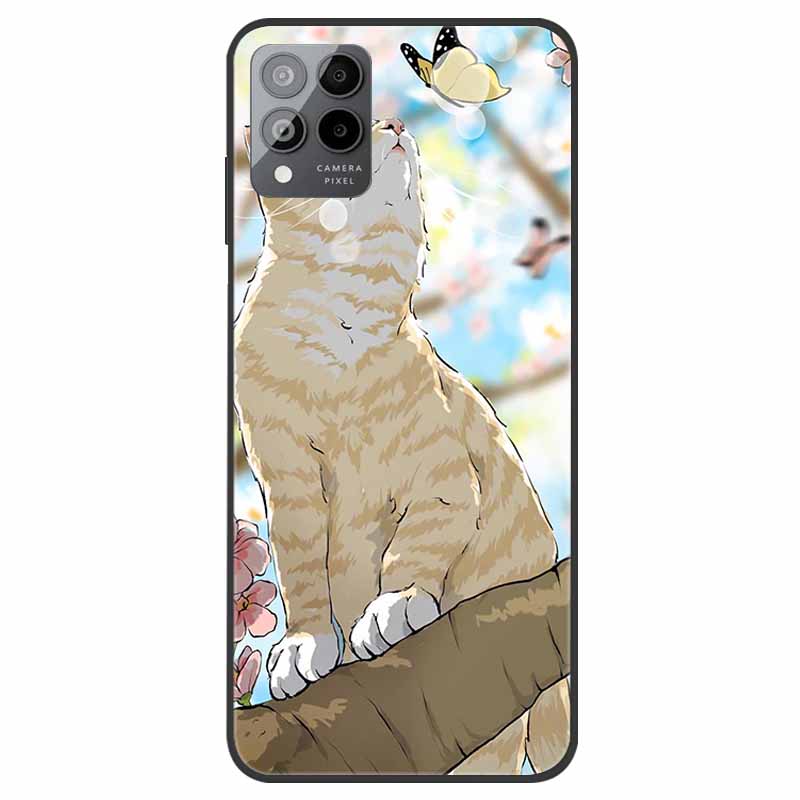 For T-Mobile REVVL 6 5G Case Christmas Soft Silicone TPU Phone Back Cover Case for T-Mobile Revvl 6 Pro 5G Santa Claus Elk Funda