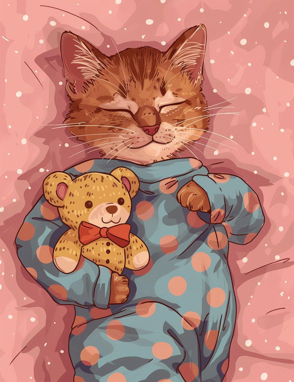 

Милая и милая кошка своими руками алмазная картина Full Round 20x30CM