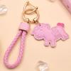 Cartoon Goat Pendant Wrist Strap Lamb Bag Charm Kawaii Goat Car Keychain  Year of The Horse