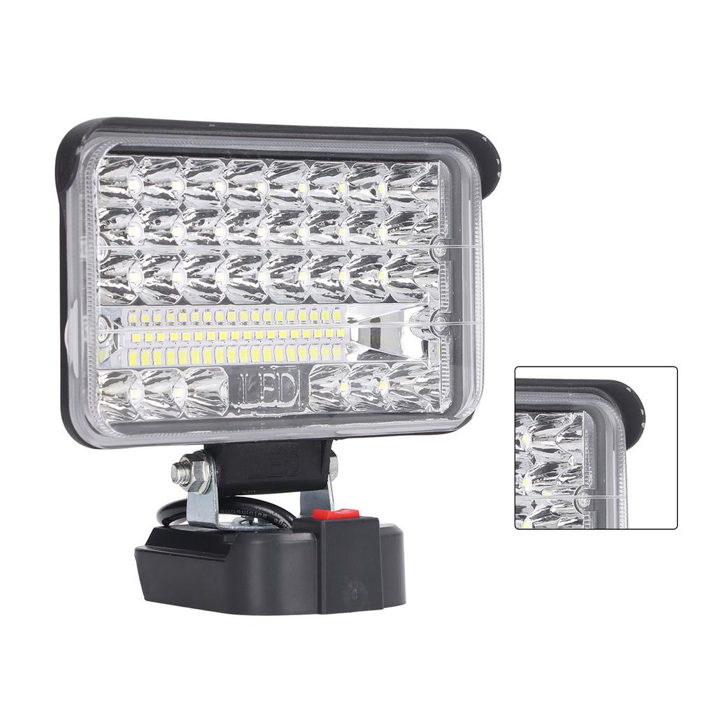 144W 7200LM LED Work Light Spotlight Floodlight Emergency Portable Flashlight Tool Bright Lighting O