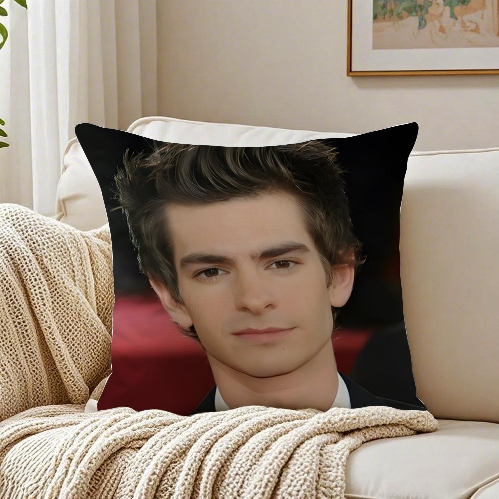 Fit for American Casual Minimal AAndrew Garfield Cushion Cover Linen Pillowcase Soft for Sofa Bed Home Room Decor