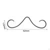 Funny Mustache Nose Ring for Unique Piercing, Ideal Gift Summer Events