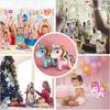 3D Unicorn Foil Balloons Full Body Balloon for Birthday Party Decor, 8pcs