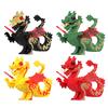 MOC Kreative Mittelalterliche Drachen Actionfiguren Modellbausteine Steine Sammlung Spaß Brinquedos DIY Spielzeug Für Kinder Geschenke