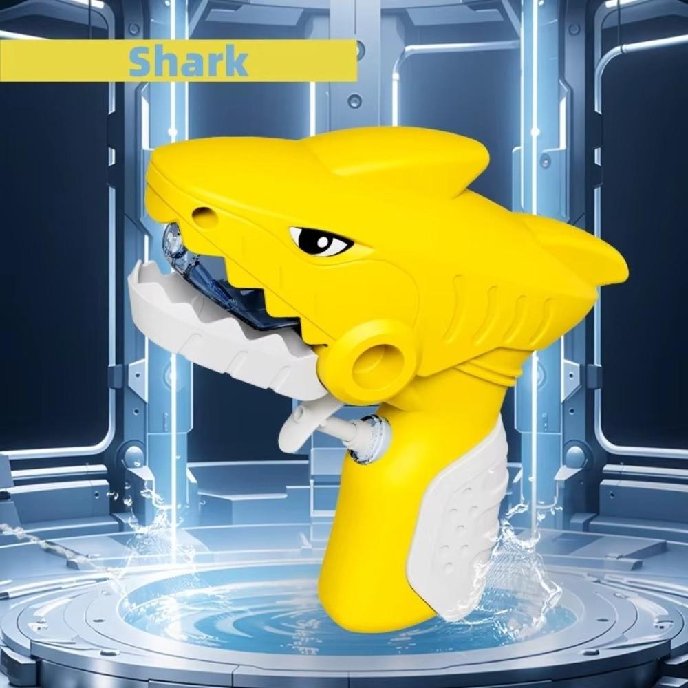 Cartoon Shark Water Spray Toy Open Mouth Game Interactive Toy  Summer Outdoor