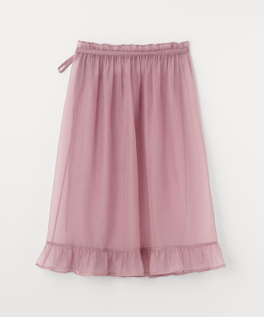 Selliteiljeu Sheer Layered Frill Skirt_Purple