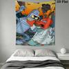 Robot Cartoon Pattern Home Decor Tapestry, Wall Hanging, Decorative RV Wall Cloth.XGT0914369