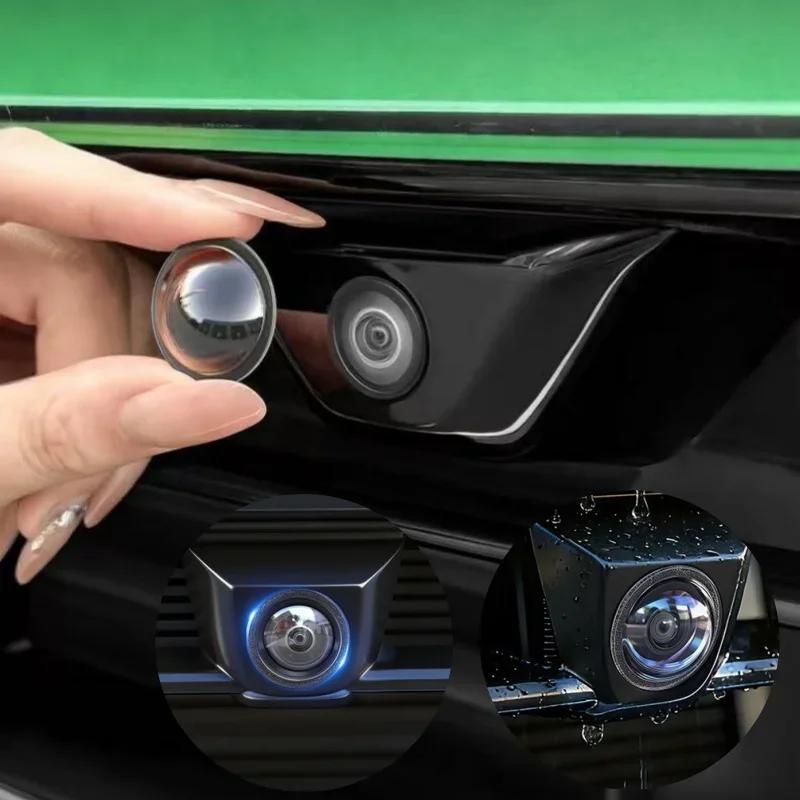2PCS Universal Car Camera Lens Protector Rear View Backup Camera Cover 360° Camera Protection Anti Scratch Waterproof Parts