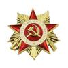 Eleganti e Autentici Design di Spille con Medaglie Sovietiche dell'Ordine della Guerra Patriottica per Feste a Tema e Regali Unici