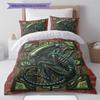 Cartoon Pattern Bedding Quilt Set Quilt Cover Pillowcase Home Decoration Birthday Gift (1 * Duvet Cover + 2 * Pillowcase, Without Core)