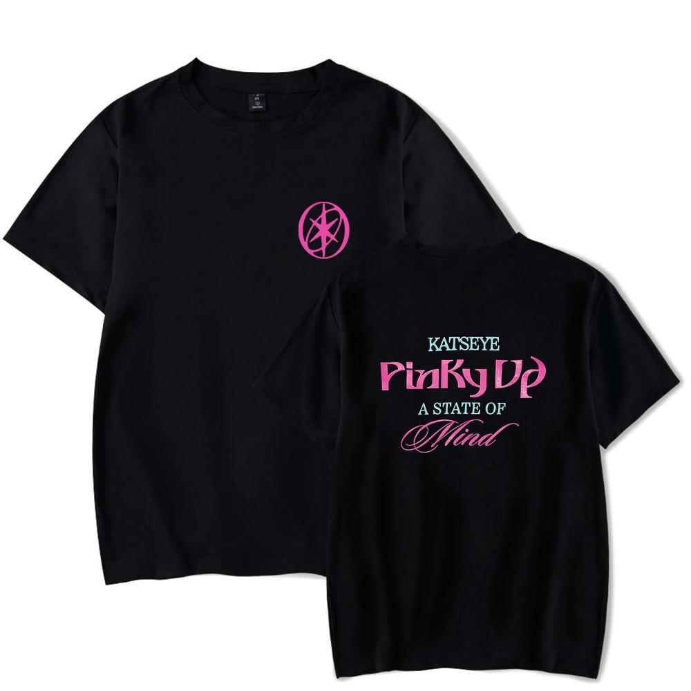 Katseye Tshirt New Album Pinky up Tshirt 2026 Merch Crewneck Short Sleeve Unisex Women Tee S