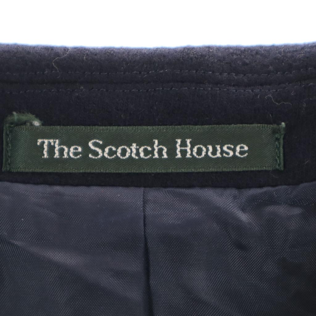 Tha Scotch House Wool Coat 9AR Navy Women Used