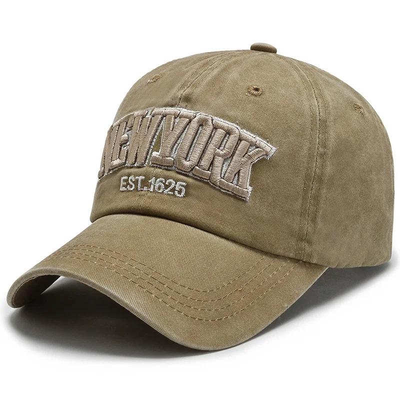 New Fashion NEW YORK 1625 Embroidery Baseball Caps Outdoor Casual Adult Sun Hats Sports Caps Water Snapback Hat