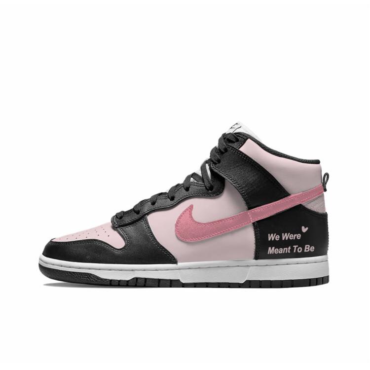 

Nike Dunk Slip Resistant Slip Resistant High top Skateboard Shoes Men s Black Pink DD1399-105(Team352-) 40.5