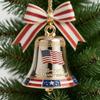 Vintage Christmas Tree Bell Ornament 250th Anniversary Bell Hanging Decoration For Holiday Tree Mantels Home Decorations