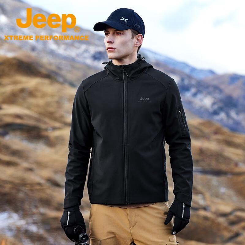 JEEP Men s Soft Shell Jacket J332095656 3XL