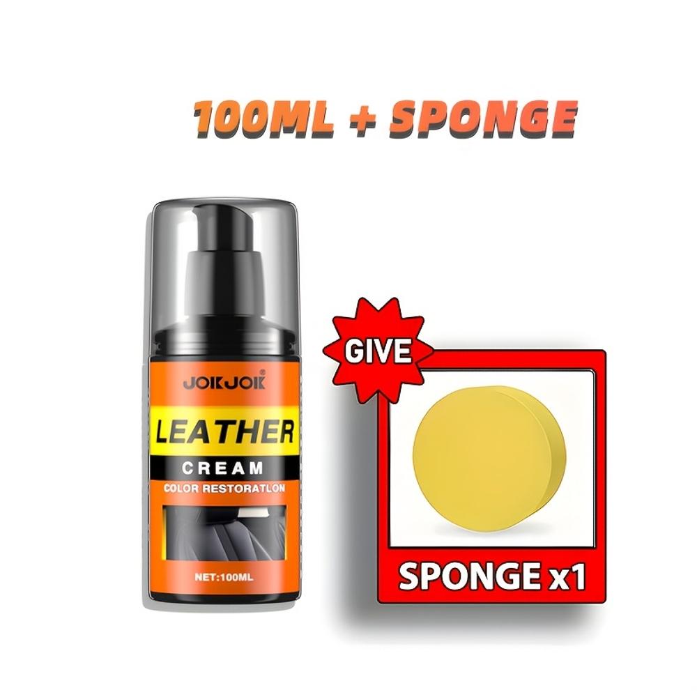 

JOKJOK Универсальный крем для восстановления кожи и пластика салона автомобиля - Антивозрастной, питающий цвет, быстрое обновление, длительный эффект