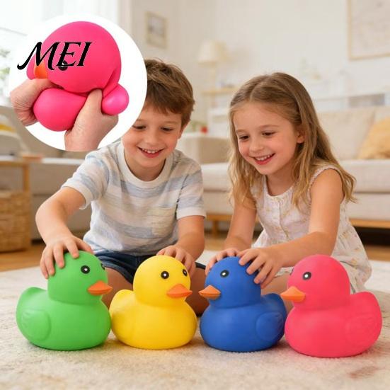 Duck Stress Relief Toys Mini Toy, Soft Squeeze Fidget Toy Portable Decompression Animal Sensory for Focus Aid & Relaxation Office Gadgets