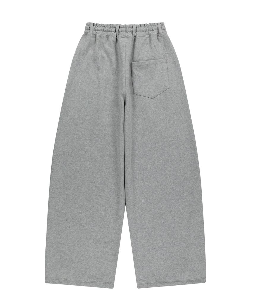 Saendeulig Overfit Sweat Pants_Melange Gray