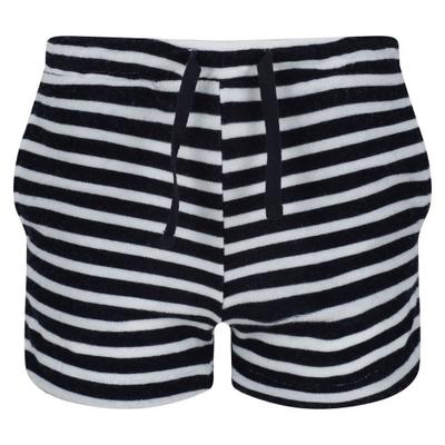 Childrens/Kids Dayana Towelling Stripe Casual Shorts