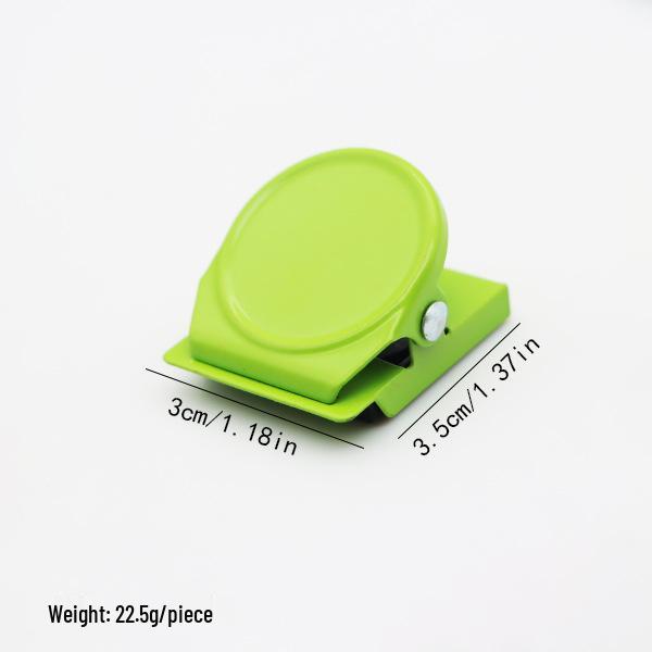 Metal Magnetic Clip: Strong Candy Color Magnet for Refrigerator & Whiteboard