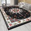 Alfombras Persas de Lujo Tamaño Grande Decoración de Sala de Estar Hogar Antideslizante Dormitorio Alfombra de Sala de Estar Lavable Mesa de Sofá Felpudo
