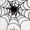 Halloween Spiderweb Wall Sticker Multifunction Decor Sticker Ornament for Home Haunted House Bar Decor Supplies