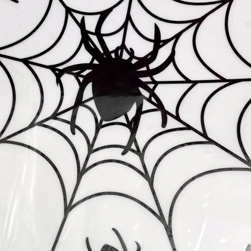 Halloween Spiderweb Wall Sticker Multifunction Decor Sticker Ornament for Home Haunted House Bar Decor Supplies