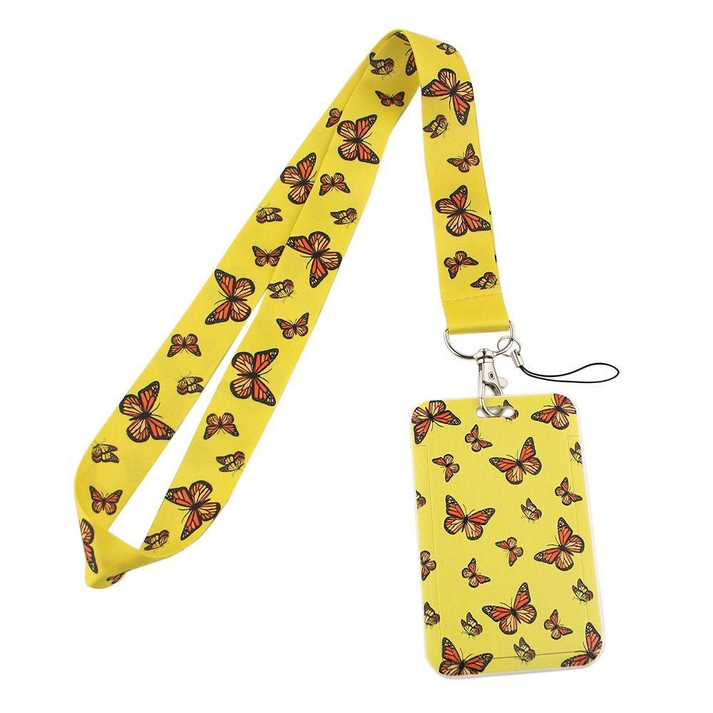 

Ремешок с зажимом и бабочкой, держатели для удостоверений личности, новый шейный ремешок для офиса