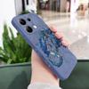Blue Dragon Phone Case For Xiaomi Redmi Note 14 13 12 12S 11 11S 10 10S 9 9S Pro Plus 4G 5G Liquid Silicone Cover