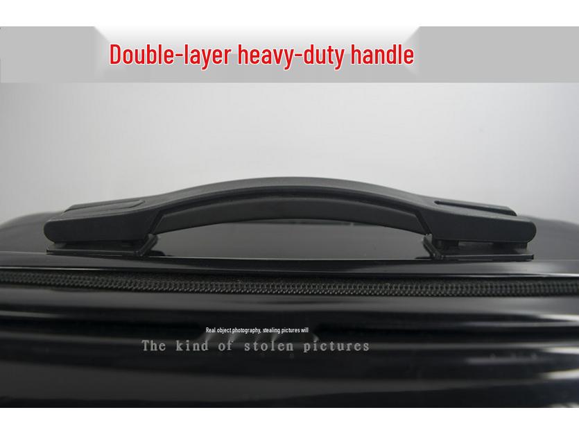 Valiză Mini Troler Stil Coreean 18" cu Roți Universale 20" și Lacăt cu Combinație.