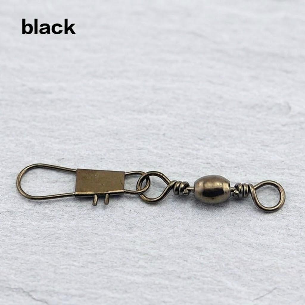 

Brass Swivel Fishing Connector 32mm Interlock Snap Tool Bait Casting Reel Tackle 50/100PCS