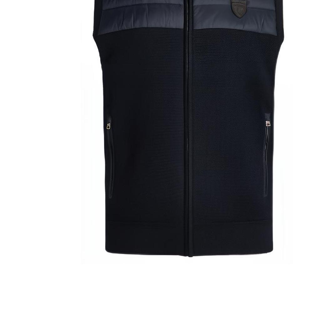 Polo Ralph Lauren Ss23 Color Block Stand Collar Zip Vest Men Vests Blue Black MNPOSWE1CM20062-410