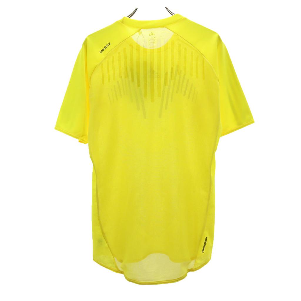 Adidas Unused Short Sleeve Practice Shirt M Yellow Men's Used