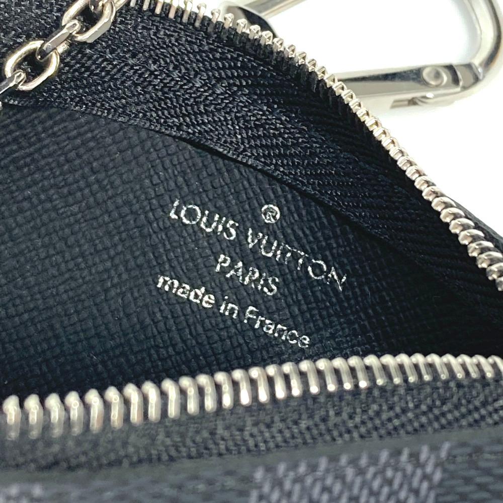 Louis Vuitton N60155 Damier Graphite Key Case Pochette Cles Coin Case Wallet
