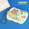 Bear Capybara Cute Cartoon Printed Steering Wheel Challenge Game Pendant Console