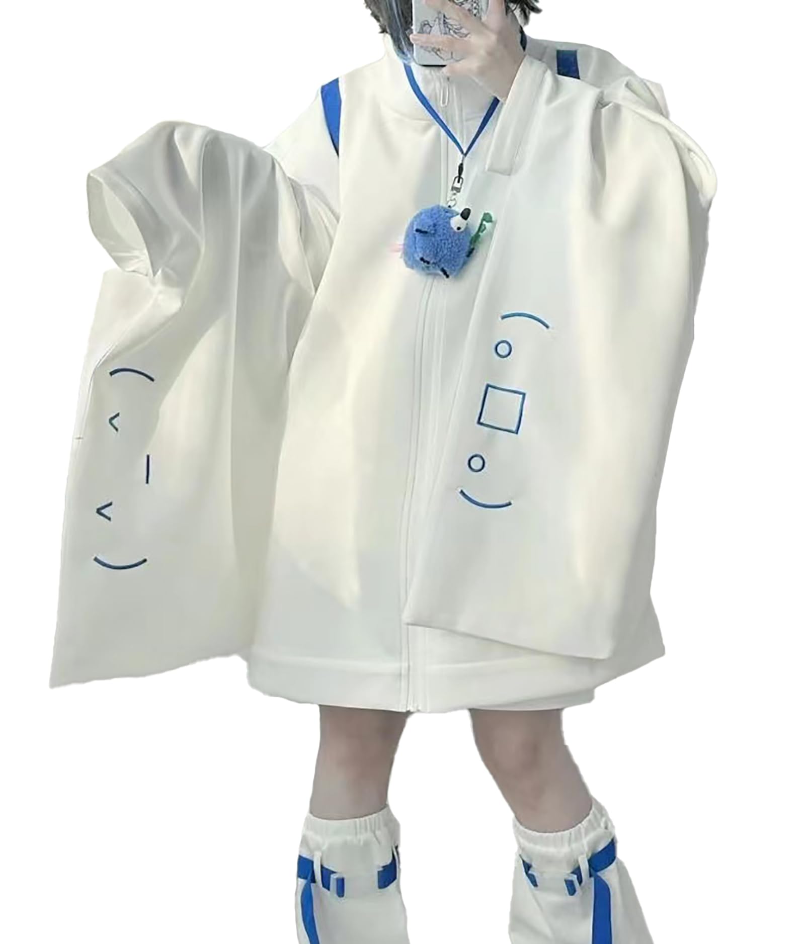 

Джундакара Милое Худи Фурисодэ для Кимоно Субкультуры Свободное Плюс Длинное Болезненное Корейское Белое на Молнии Женское, Рукава, Стиль, Посадка, Размеры, Рукава, Верхняя одежда, белый