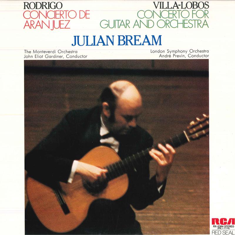 

LP Record JULIAN BREAM JOHN ELIOT GARDINER Rodrigo Concierto De Aranjuez Vi RX2384 RCA RED SEAL 1979 Japan Classical Used