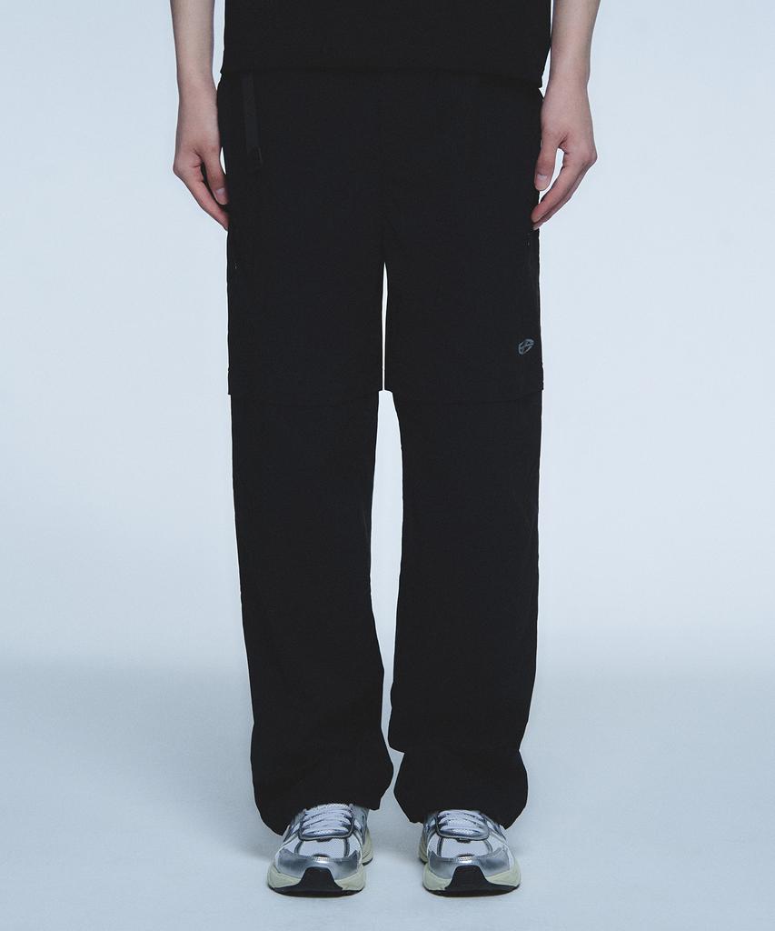 Hyeonpiteu Nylon 2Way Pants-[Black]