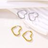 European and American Earrings, High-end Sense, Versatile Earrings, Fashion Trend Temperament, Niche Geometric Stainless Steel Stud Earrings