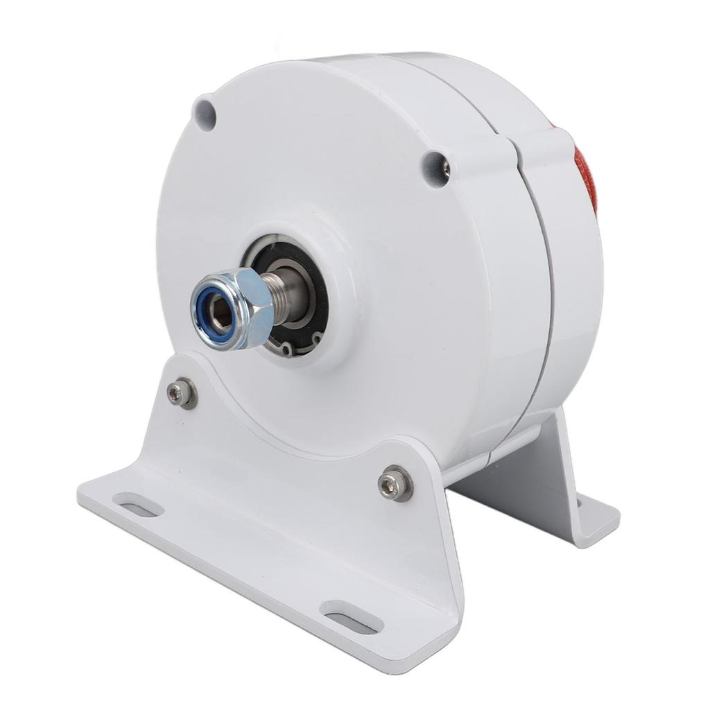 12V Dual Shaft Generator with Base 3 Phase AC Permanent Magnet Synchronous Electric Motor for Wind