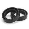 2Pcs Oil Seal Motorcycle Front Fork Damper Absorber Rubber Dust Cover Fit for Haojue 42x30x10.5mm