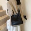 Tote Bag Women's 2025 New High-end Simple Commuter Underarm Bag Large-capacity Crossbody Shoulder Bucket Bag