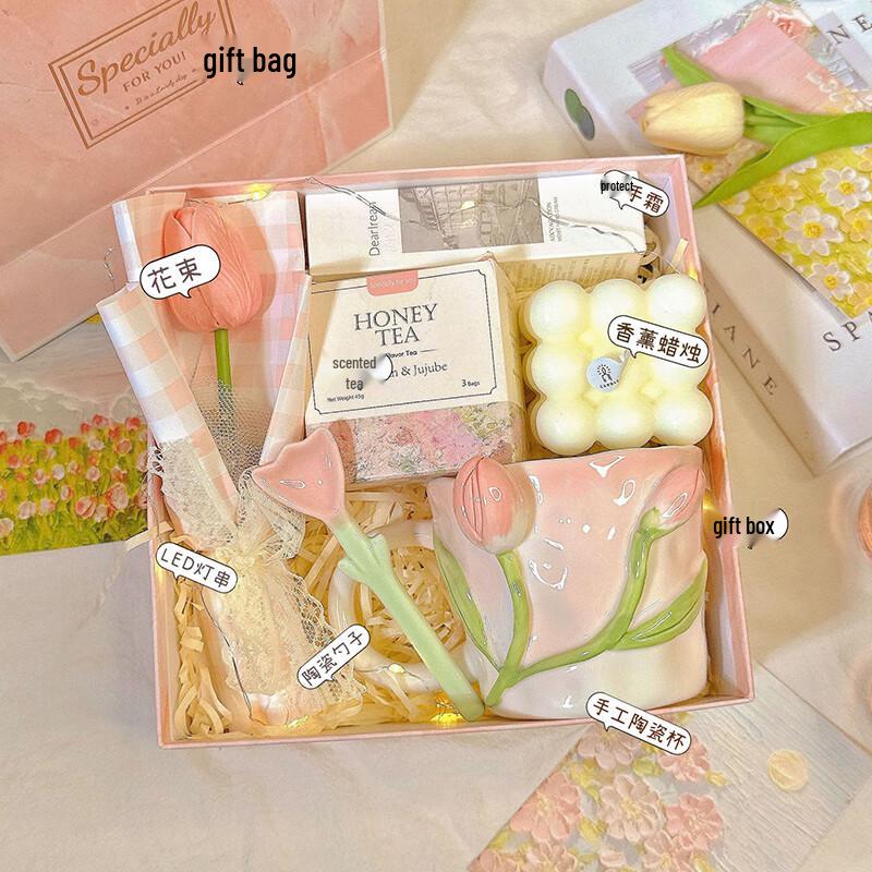 Mother s Day Tulip Cup Gift Set