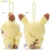 Pocket Monster Pokemon Goods Plush Ball Chain Mascot Key Holder Pikachu Pochama Hibani Nyasupa Pichu Mokuro Mahomiru Poke Peace